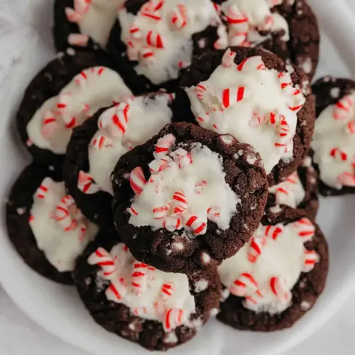 Peppermint Bark Cookies