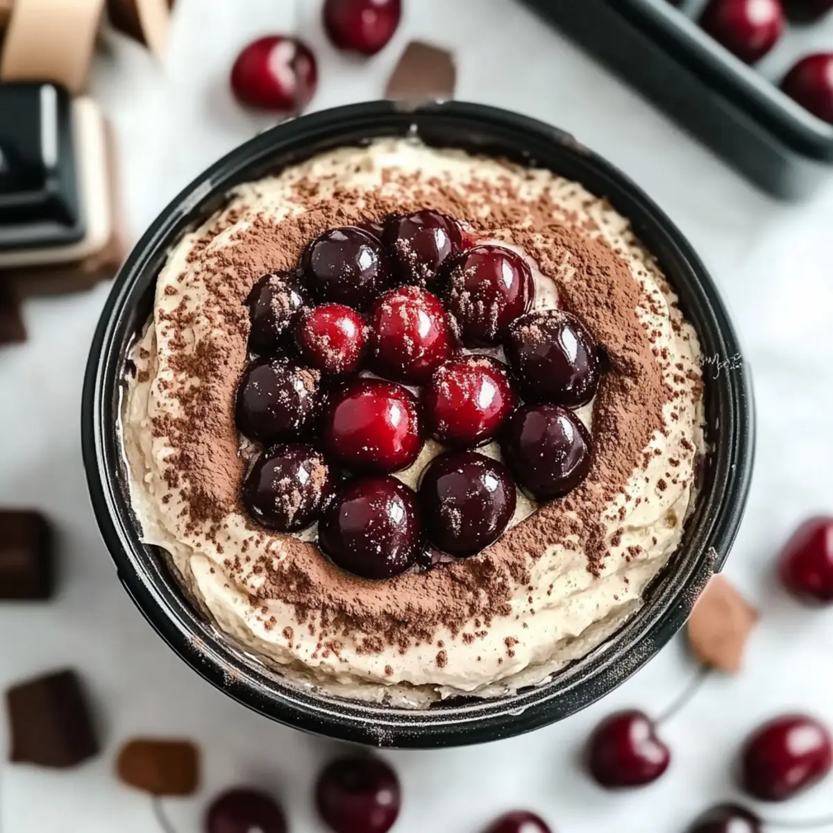 Cherry Amaretto Tiramisu