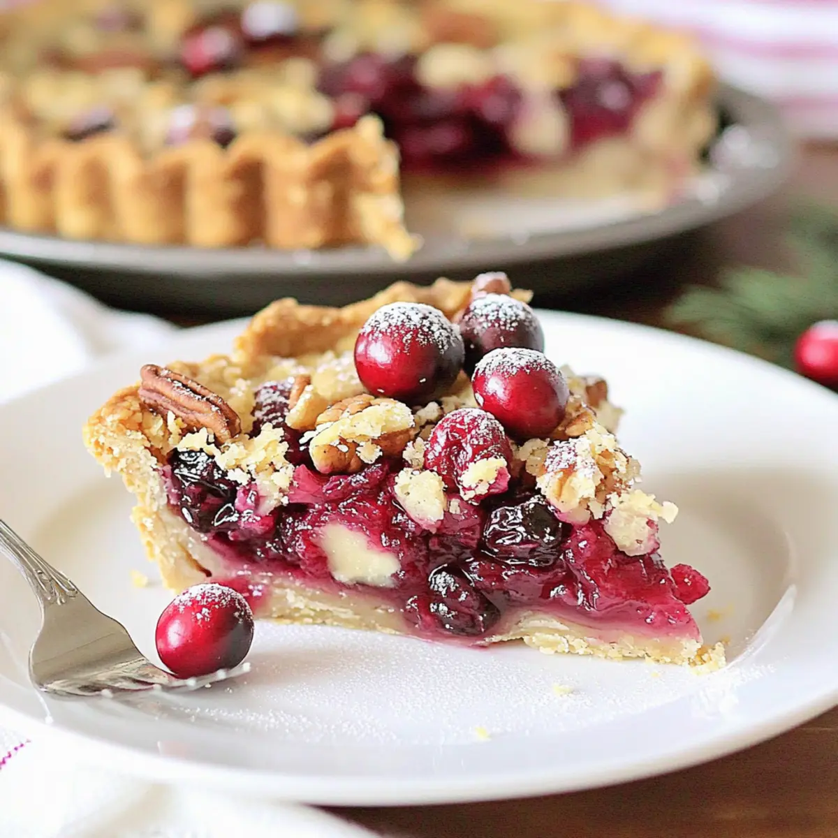 Nantucket Holiday Cranberry Pie