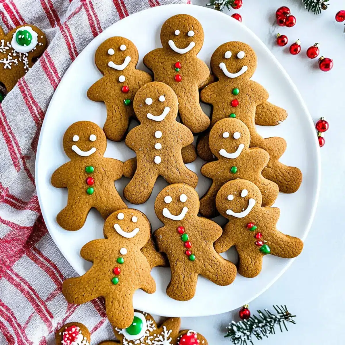 Gingerbread Men Cookies