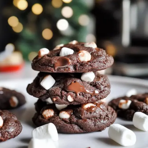 Hot Chocolate Cookies