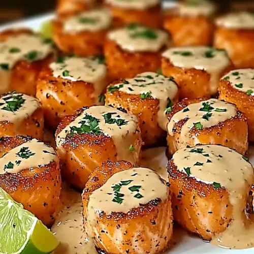 Crispy Bang Bang Salmon Bites