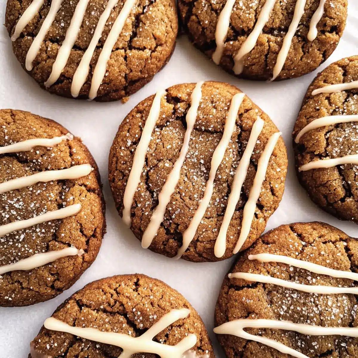Gingerbread Latte Cookies