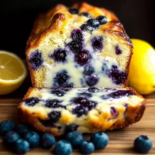 Lemon Blueberry Yogurt Loaf