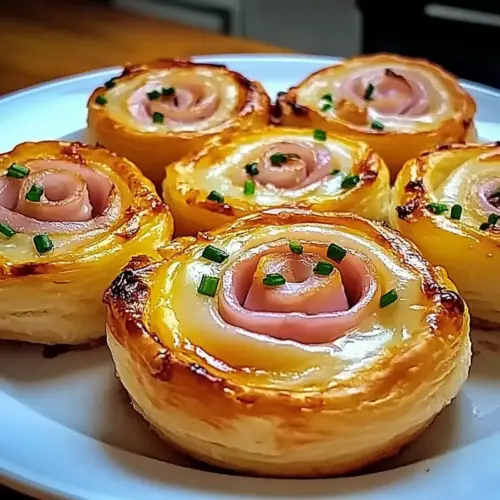 Ham and Cheese Pinwheels