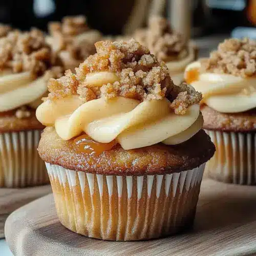 Apple Crumble Cupcakes
