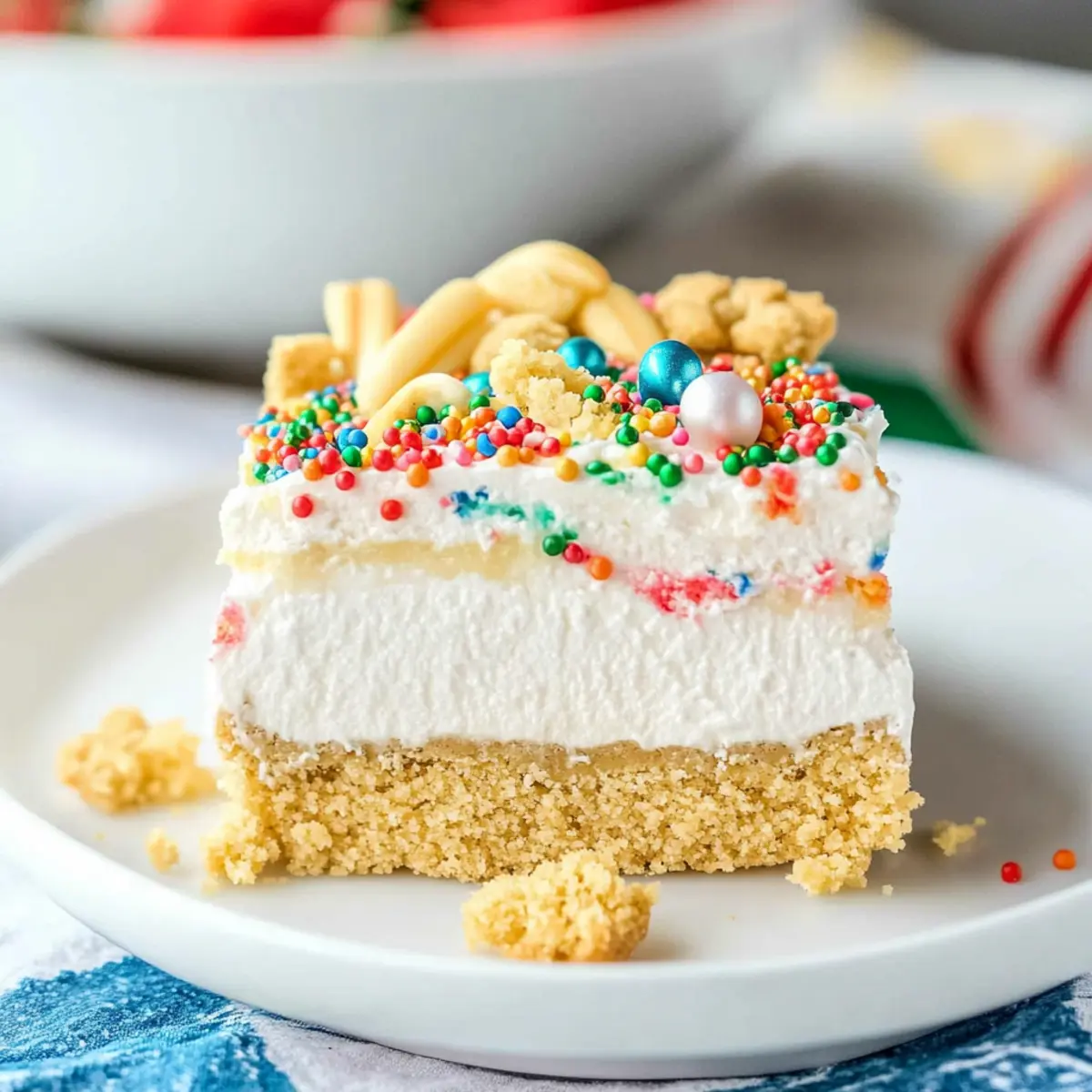 No Bake Christmas Cookie Lush