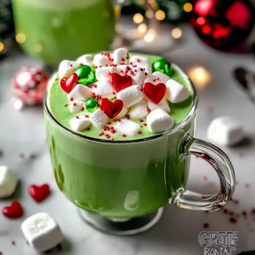 Grinch Hot Chocolate