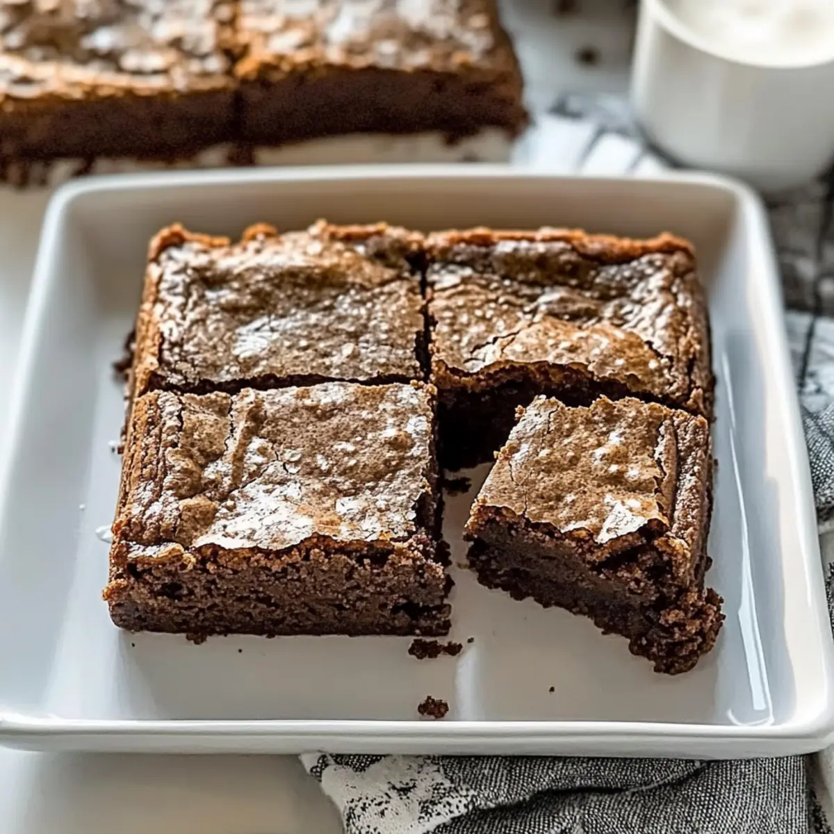 Gingerbread Brownies