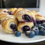 Blueberry Cream Cheese Puff