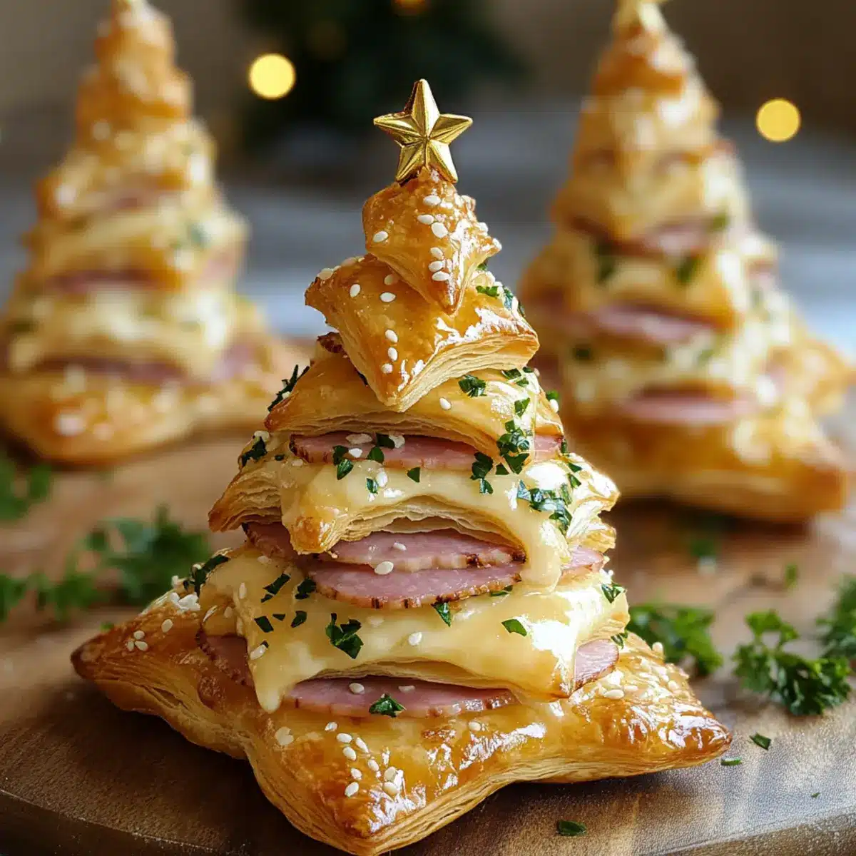 HAM & CHEESE PUFF PASTRY