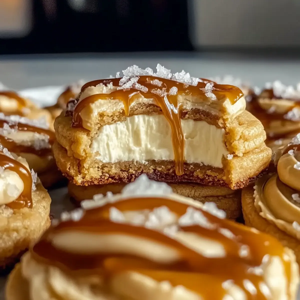 Salted Caramel Cheesecake Cookies Recipe