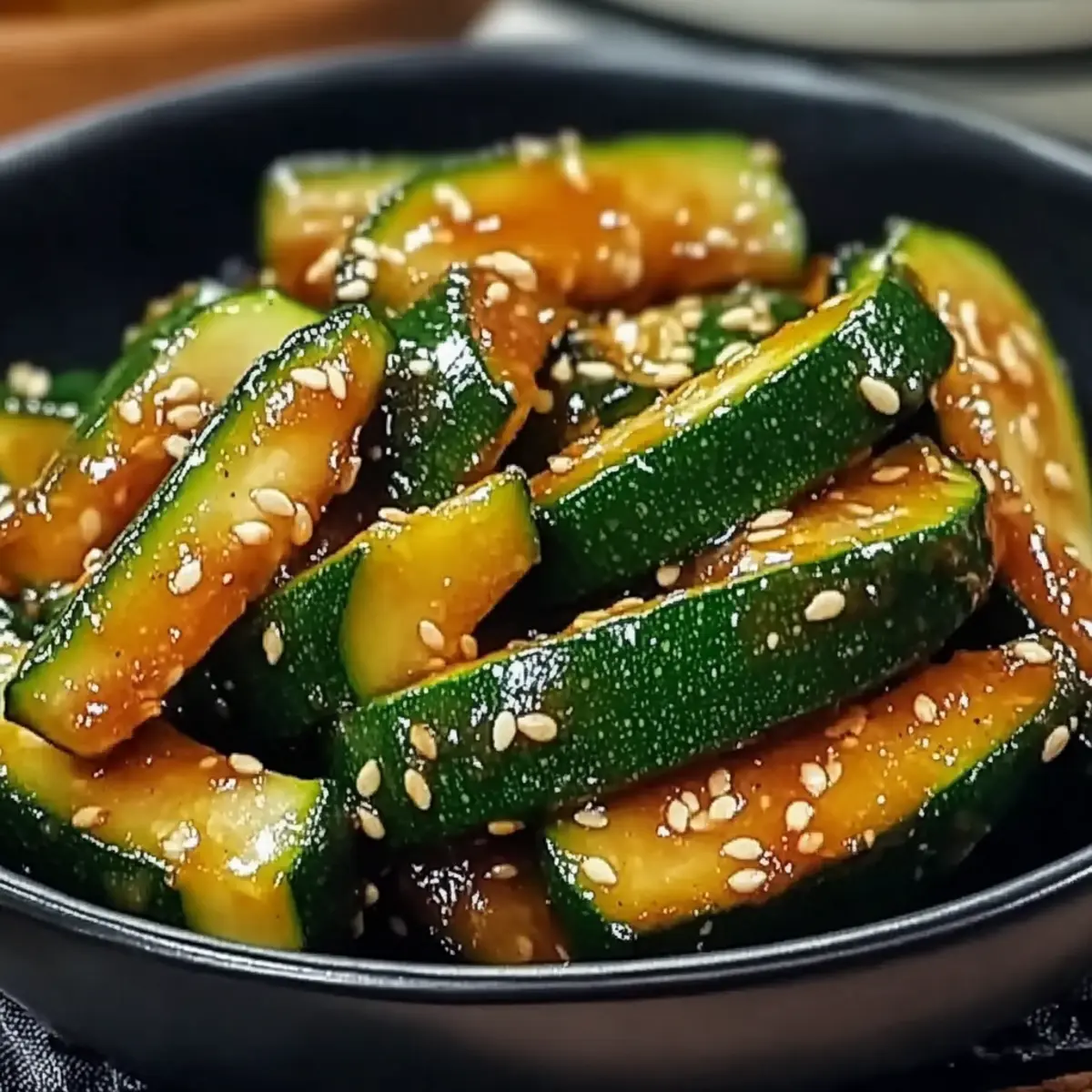 Tasty Asian Zucchini Side