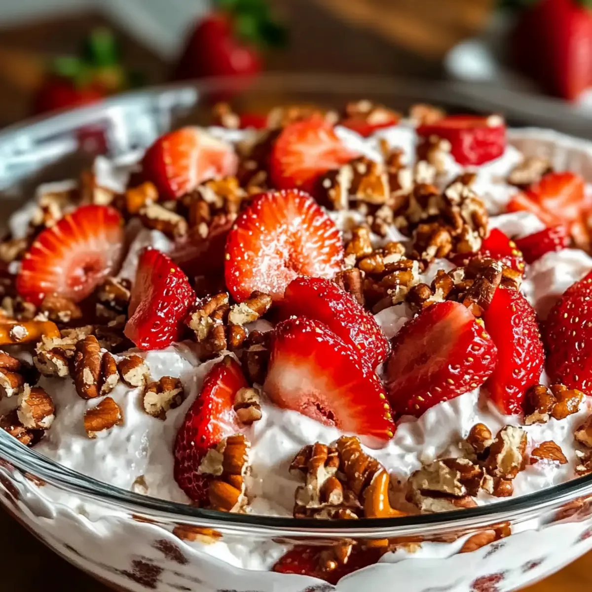 Strawberry Crackle Salad