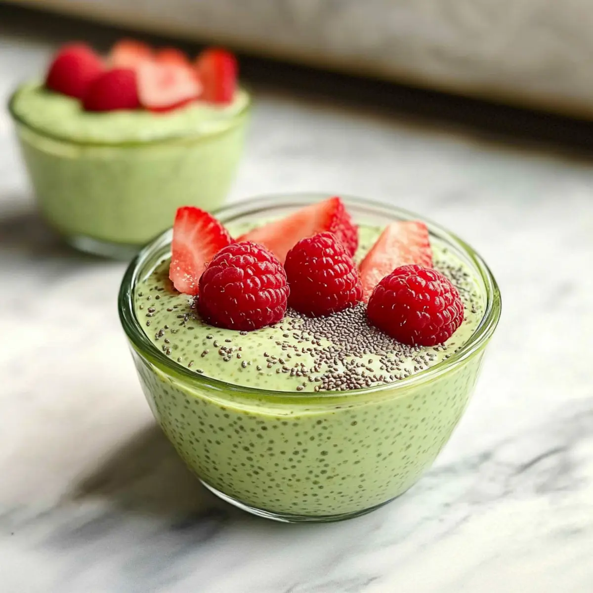 Matcha Chia Seed Pudding