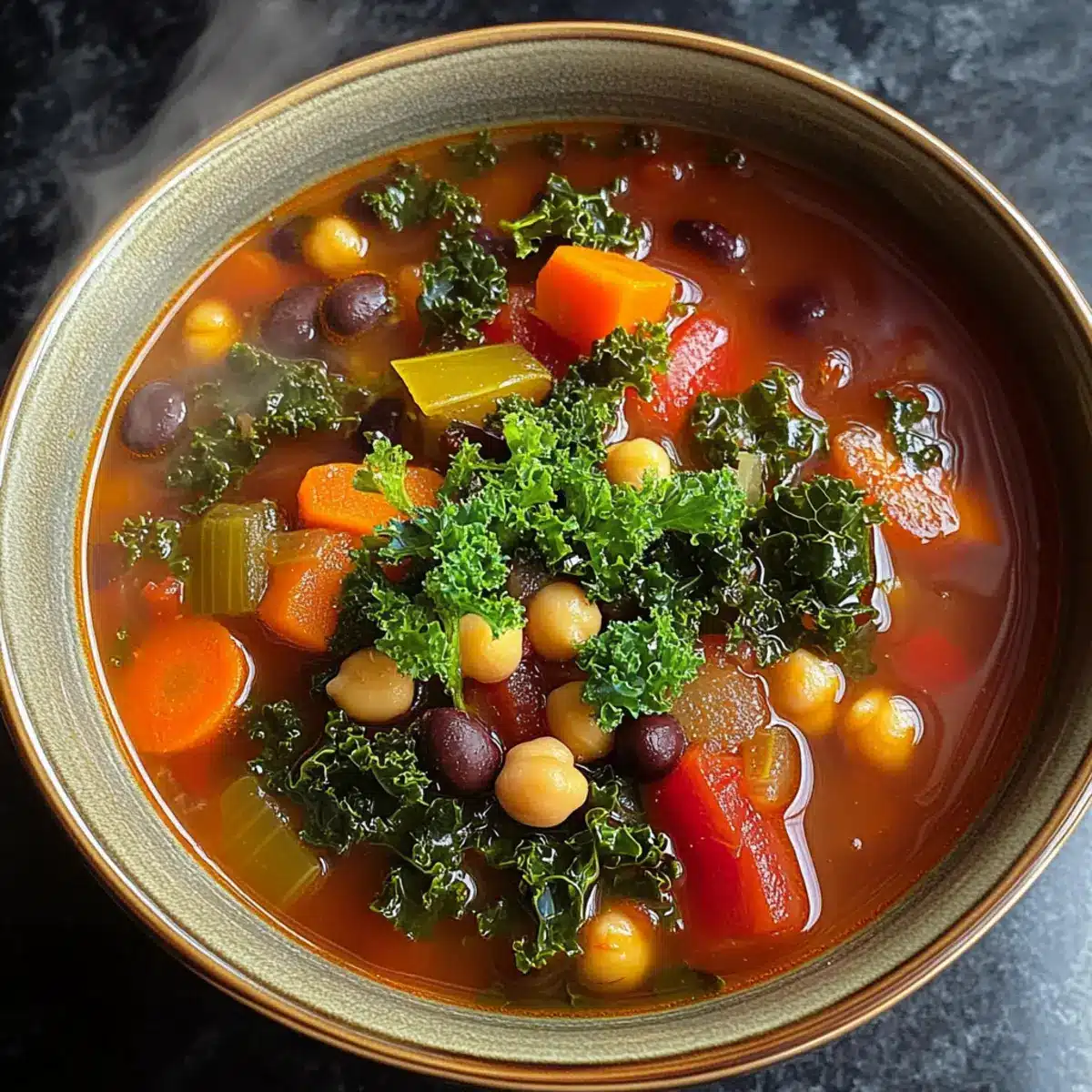 High-Protein Vegetable Soup