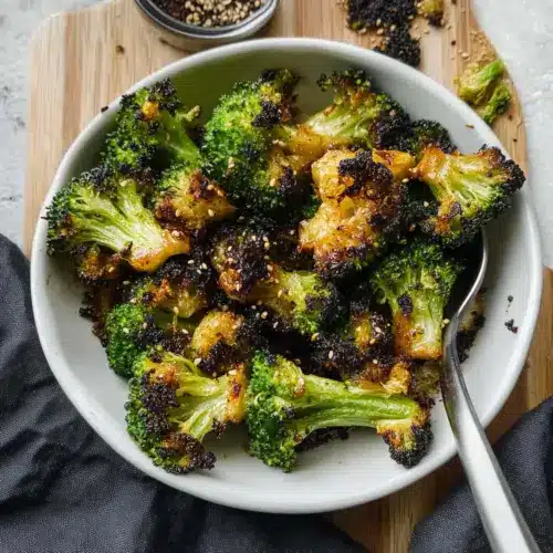 Roasted Miso Broccoli