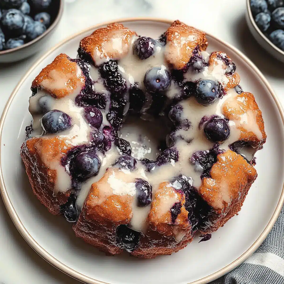 Blueberry Monkey Bread
