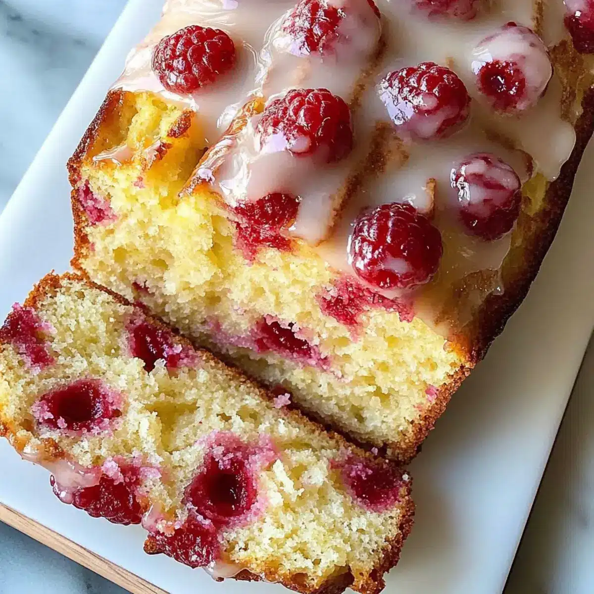 Gluten-Free Raspberry Lemon Loaf