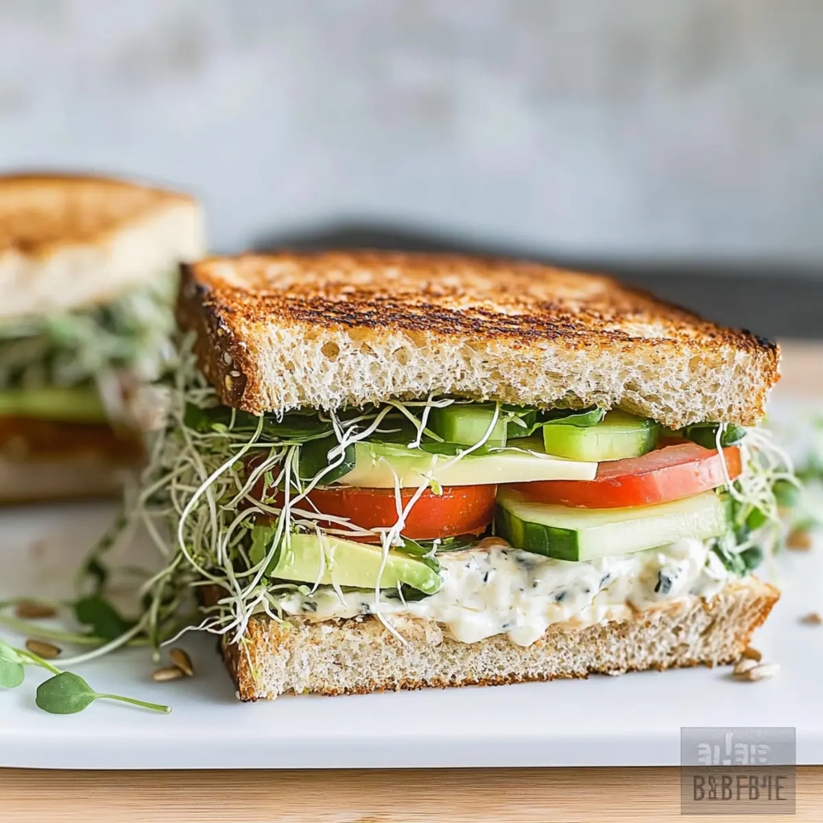 The Ultimate Veggie Sandwich