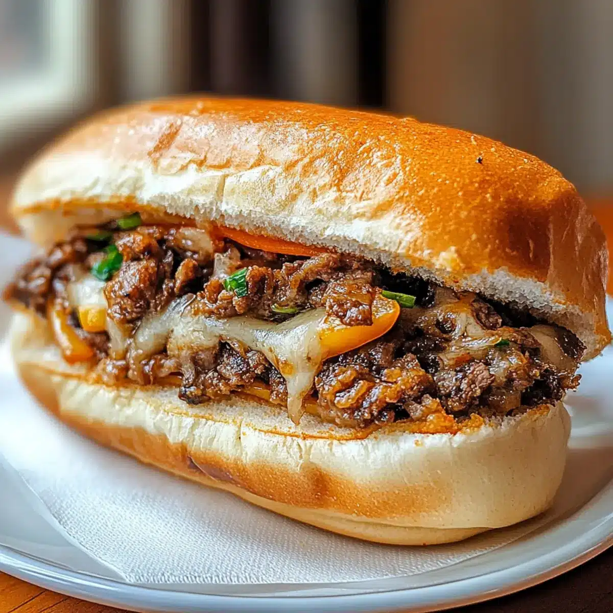 Kimchi Bulgogi Cheesesteak