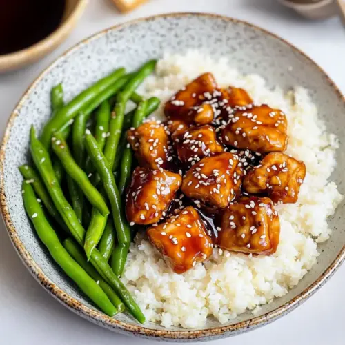 Healthy Sesame Chicken