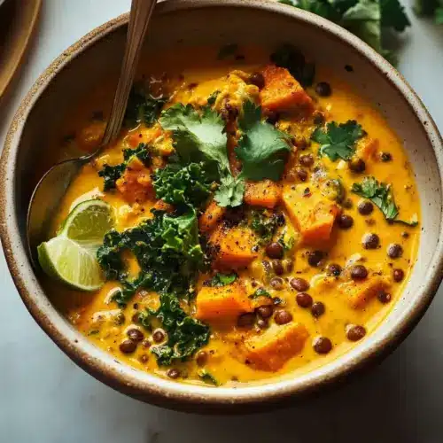 Ginger Sweet Potato Coconut Milk Stew