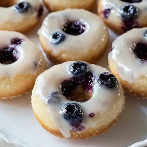 Blueberry Donuts