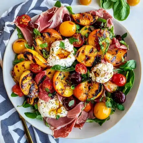 Grilled Nectarine Burrata