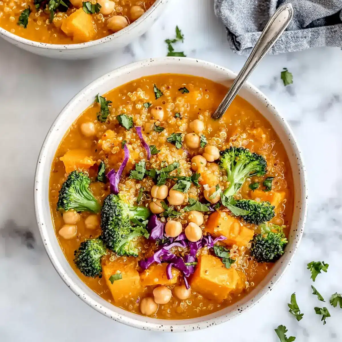 Slow Cooker Coconut Quinoa Curry