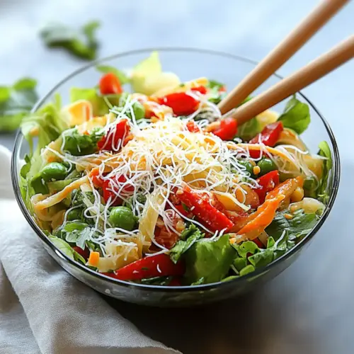 Spring Roll Salad with Spicy Ginger Dressing