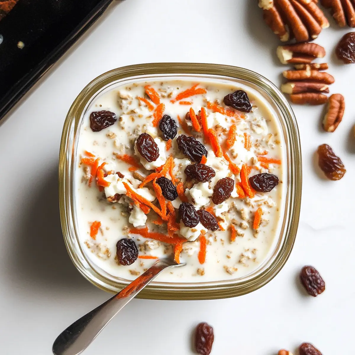 Carrot Cake Overnight Oats