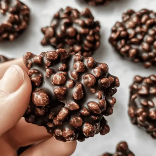 Dark Chocolate Quinoa Crisps