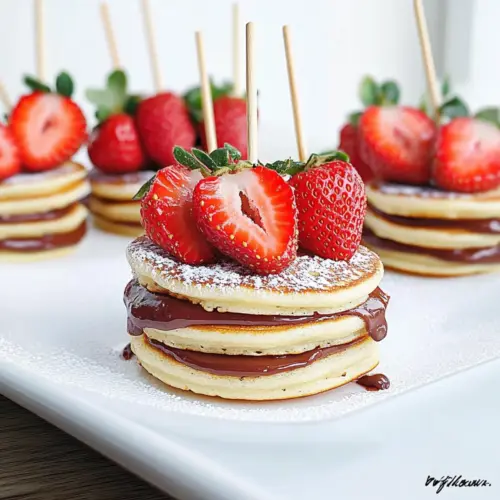 Nutella Pancake Stacks