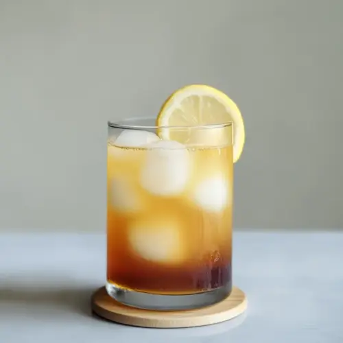 Lemon Vanilla Black tea Iced Tea