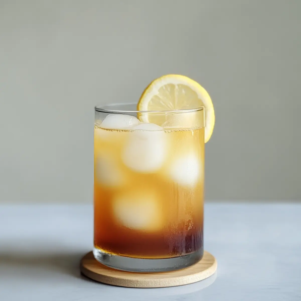 Lemon Vanilla Black tea Iced Tea