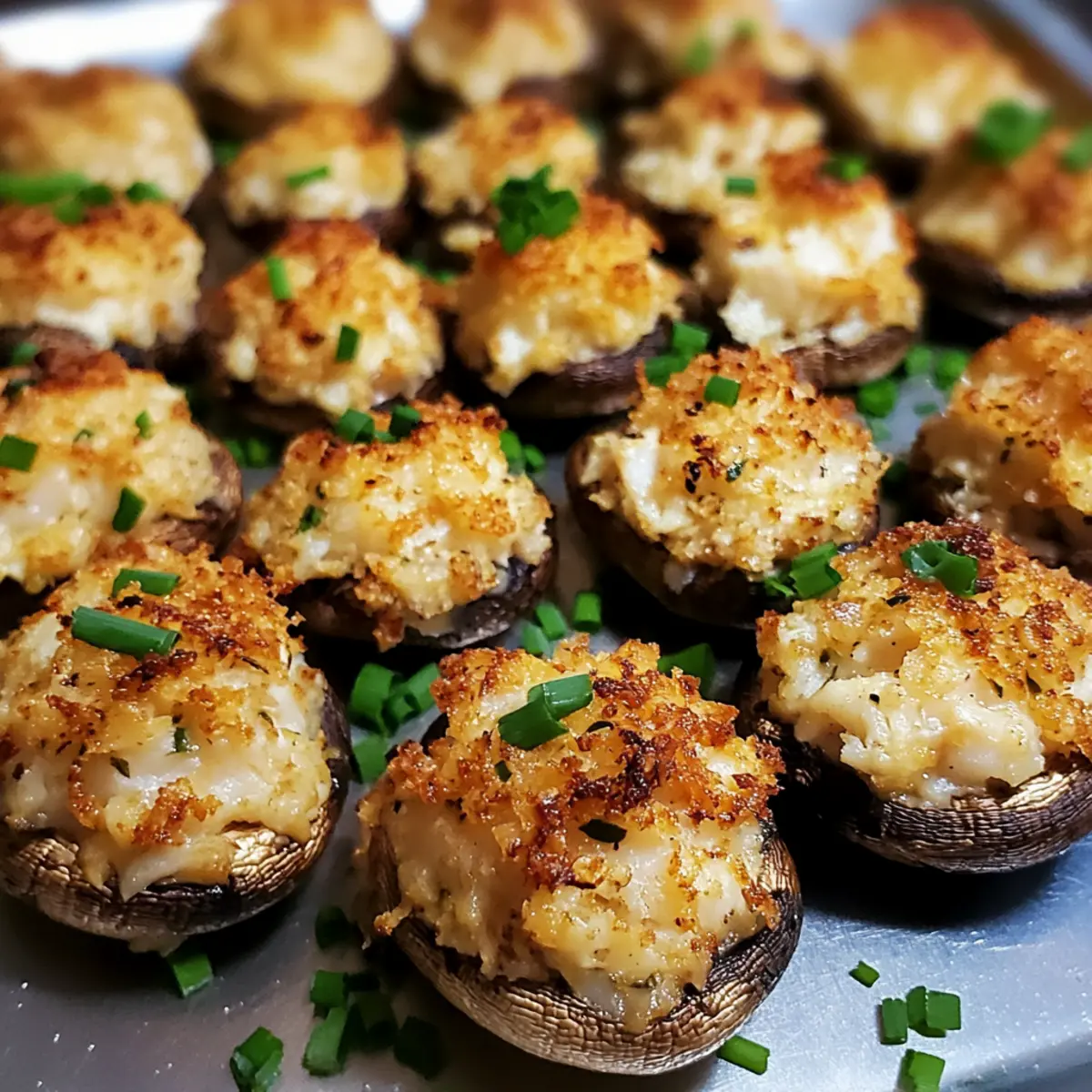 Red Lobster Crab Stuffed Mushrooms
