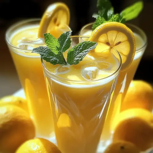 Condensed Milk Lemonade