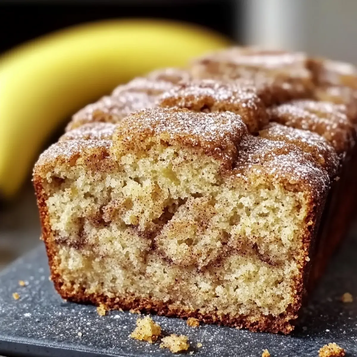 Snickerdoodle Banana Bread