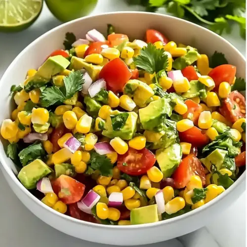 Summer Corn Salad with Avocado