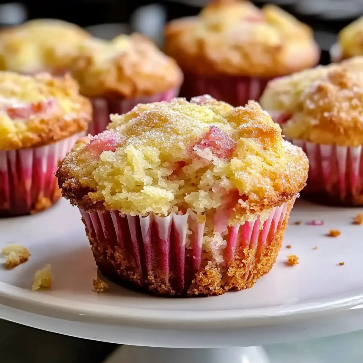 Rhubarb Muffins
