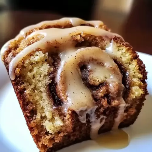 Cinnamon Roll Banana Bread