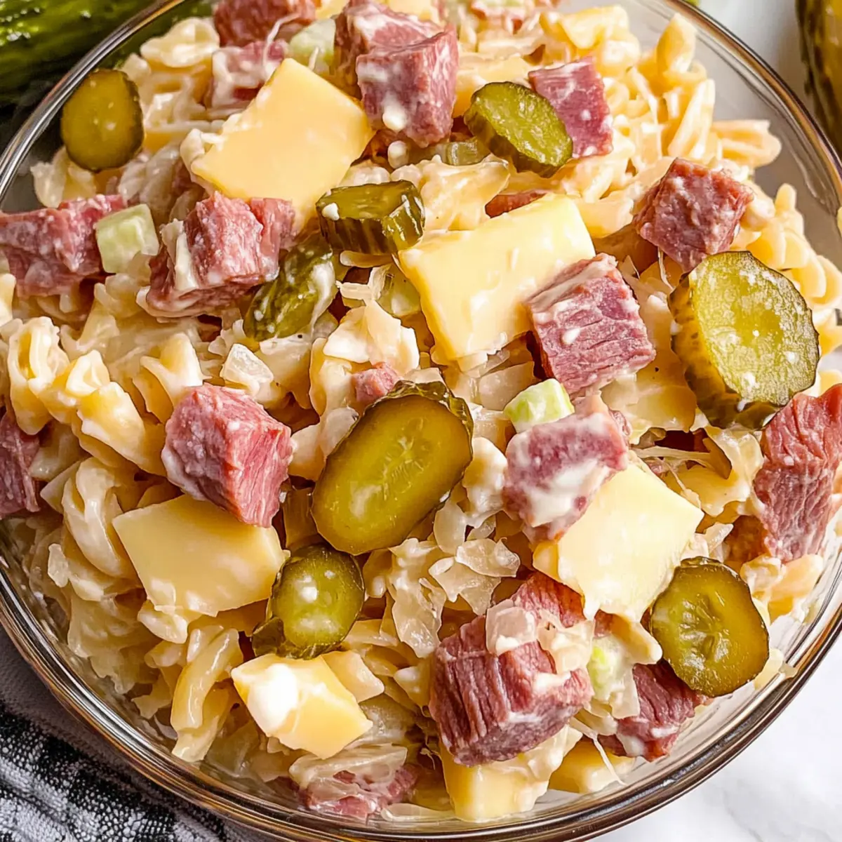 Reuben Pasta Salad