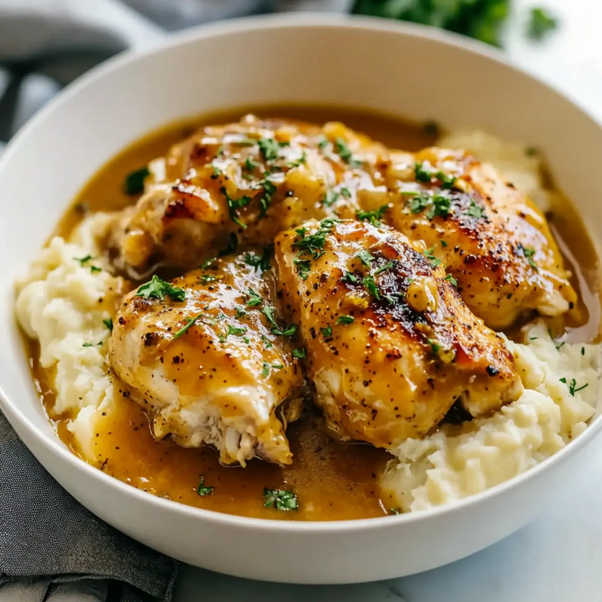 Slow Cooker Honey Mustard Chicken