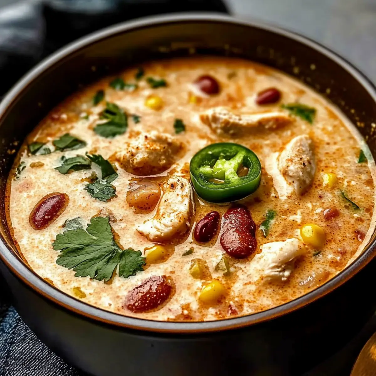 Cajun White Chicken Chili