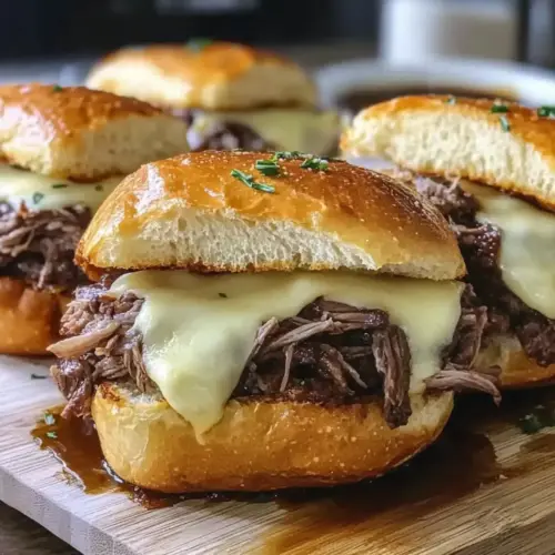 Slow Cooker French Dip Sandwiches