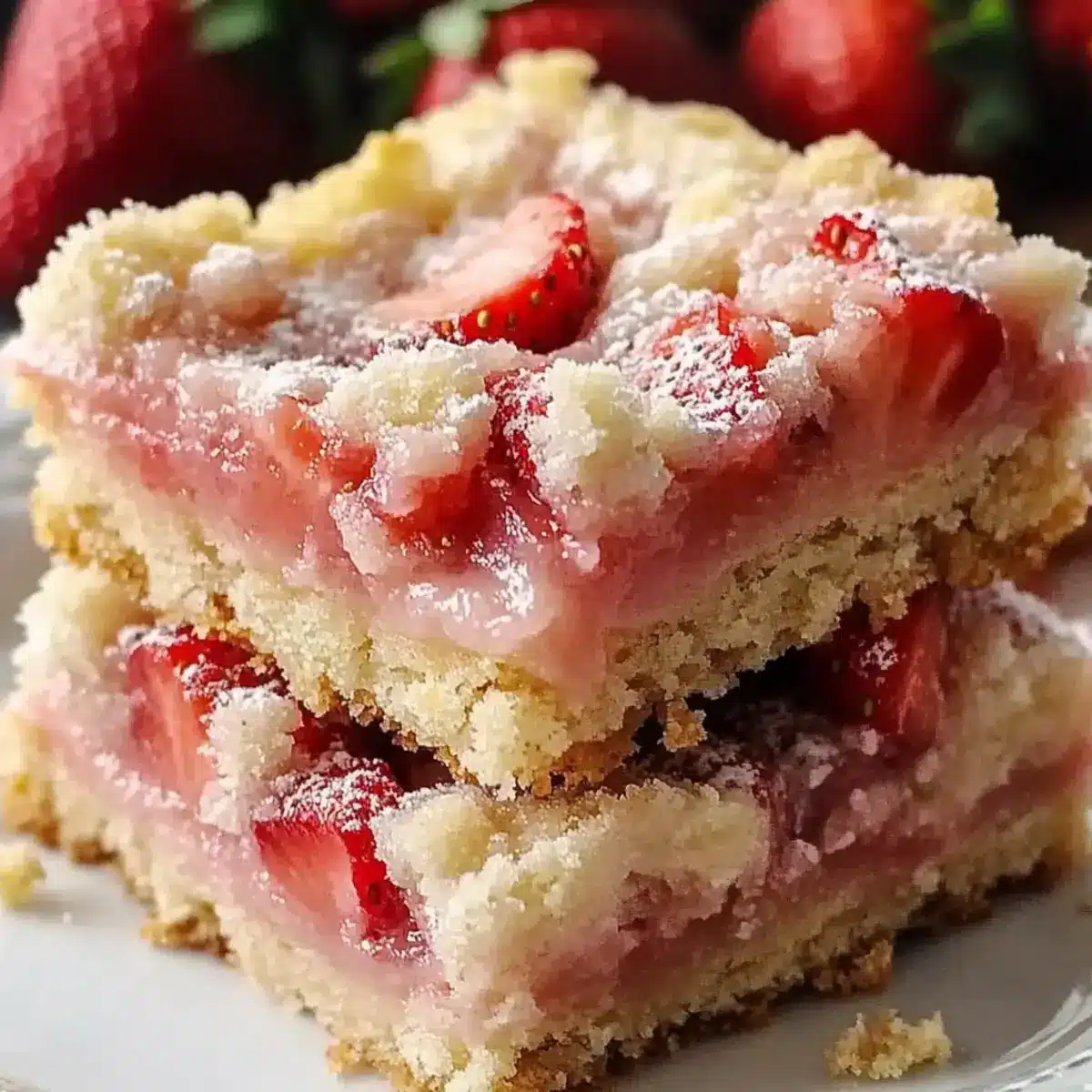 Strawberry Shortcake Bars