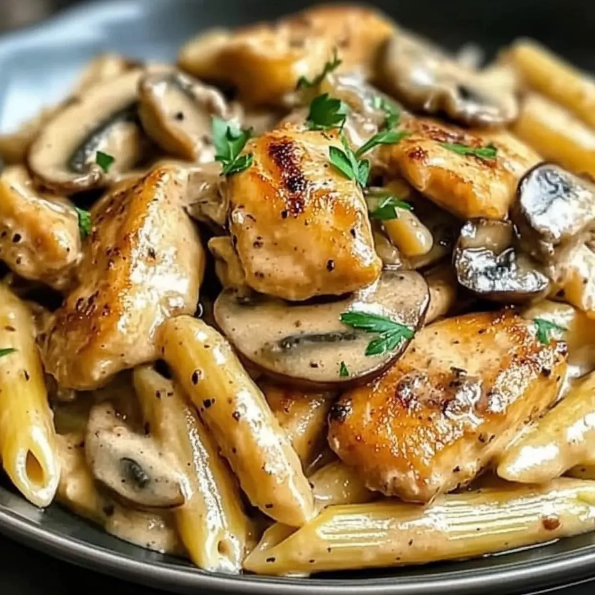 Chicken Marsala Pasta