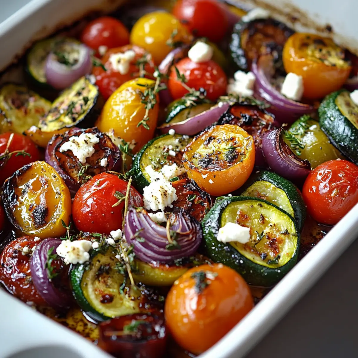 One Pan Greek Vegetables