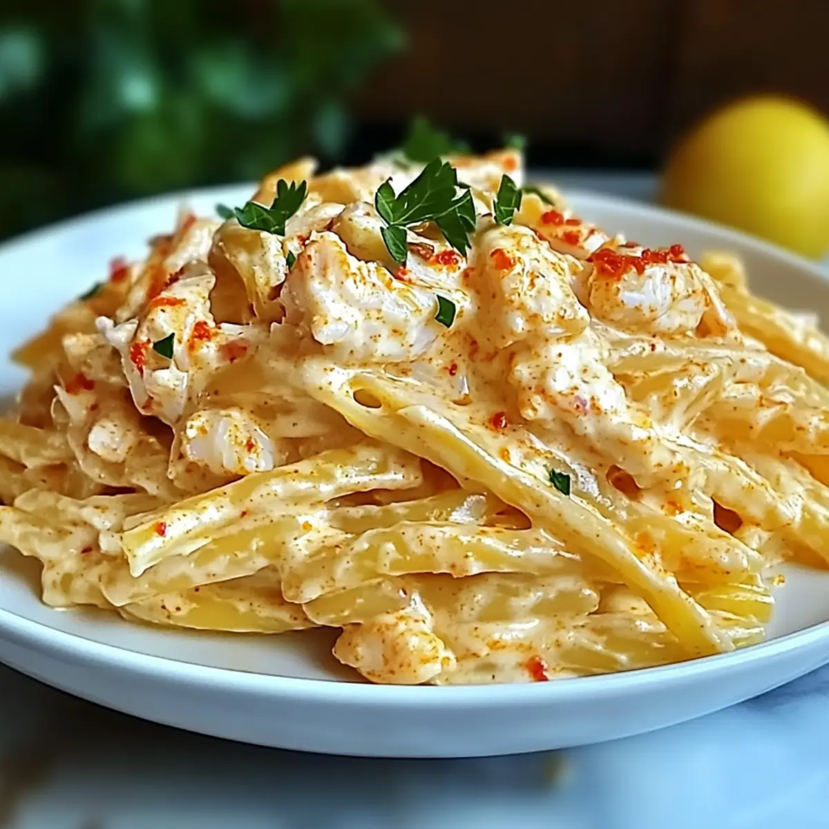 Cajun Crab Pasta